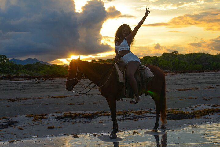 Sunset on Horseback at Punta Cana Beach (Private Option) - Photo 1 of 24